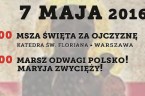 Niech będzie pochwalony Jezus Chrystus! 07.05 Warszawa Zapraszamy na Marsz “Odwagi Polsko! Maryja Zwycięży!” Stop Targowicy! Plakat: https://drive.google.com/file/d/0B7i15HJp0hgRMFMzVVhsaXlfUjQ/view?usp=sharing Tego dnia będzie Pierwsza Sobota miesiąca a także rozpoczniemy pierwszy dzień naszej nowenny […]