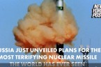 Sowiecko-rosyjscy zbrodniarze stworzyli “Szatana” Jest to rakieta RS-28 Sarmat, określana przez specjalistów z NATO jako Szatan 2. Rakieta ta ważąca 100 ton może przenosić 10 ciężkich głowic nuklearnych lub 16 […]