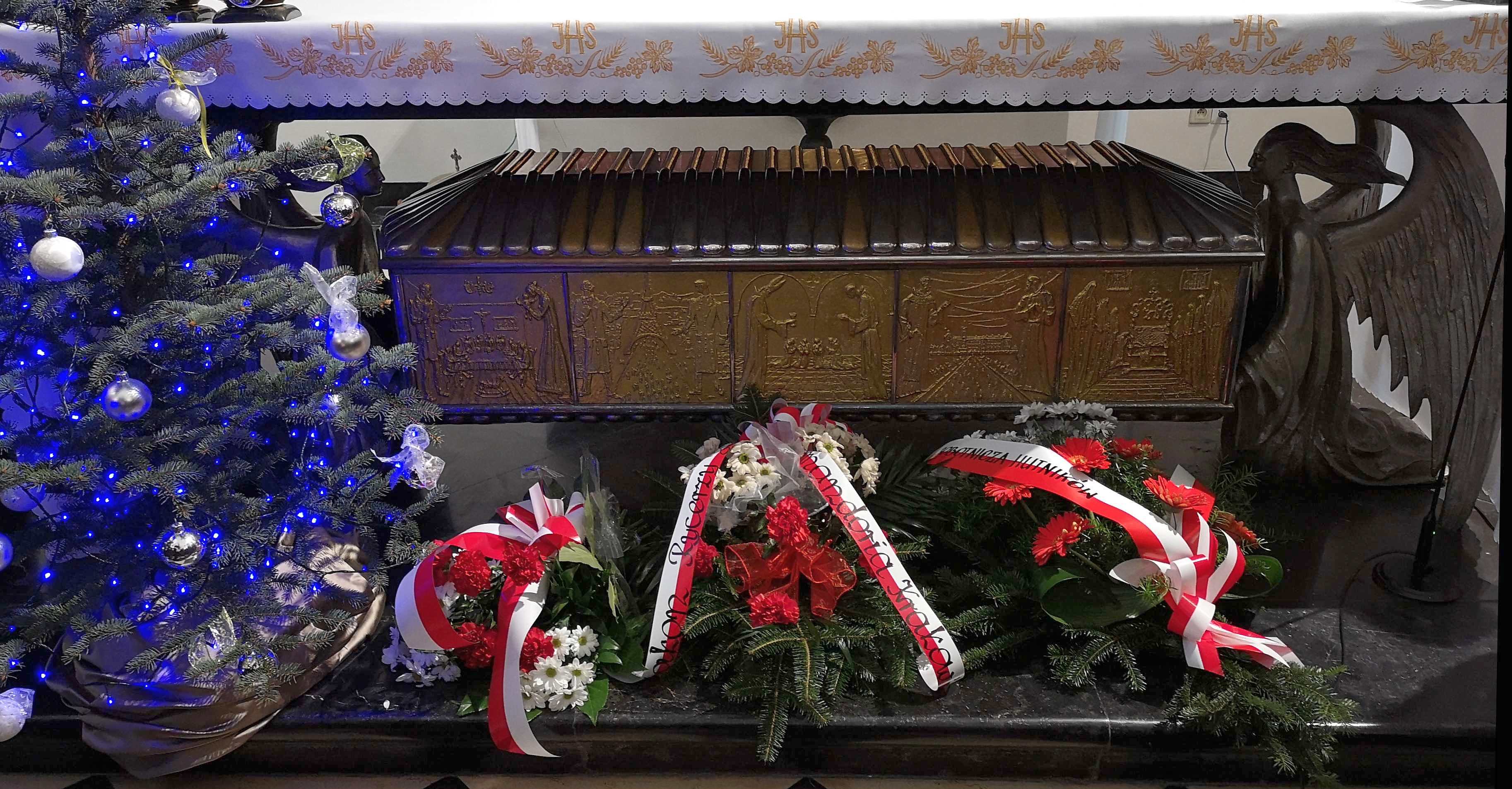 Pielgrzymka Ludzi Pracy do grobu św. Rafała Kalinowskiego w Czernej z okazji 156 rocznicy Powstania Styczniowego 20 stycznia 2019 r.
