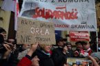 Manifestacja w obronie polskich mediów w Krakowie, 30 grudnia 2023 r. [dokumentacja: zdj. i wideo – Józef Wieczorek]