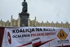 TAK dla edukacji, NIE dla seksualizacji Manifestacja w obronie polskiej szkoły Kraków, 12 stycznia 2025 r. [dokumentacja: zdj. i wideo – Józef Wieczorek] [to foto dzięki uprzejmości Macieja Wojciechowskiego]