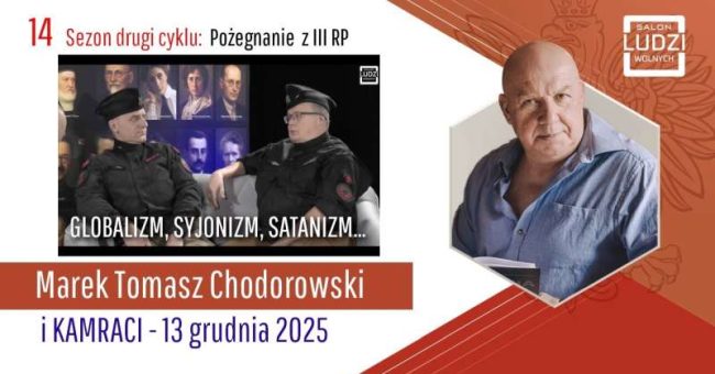 Kolejna rozmowa z Kamratami, z Wojciechem Olszańskim i Marcinem Osadowskim, dostarczy nam kolejnych smaczków i atrakcji. Będzie o promowaniu w Europie Zachodniej, w tym w III RP, dewiacji, o promowaniu [&hellip;]