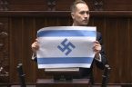 Izrael dokonuje na naszych oczach ludobójstwa ze szczególnym okrucieństwem. Izrael to nowa III Rzesza i jego flaga powinna wyglądać dokładnie tak – powiedział poseł Konrad Berkowicz, prezentując na mównicy sejmowej [&hellip;]