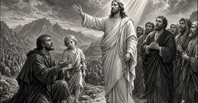 Mt 17, 14-20 Pewien człowiek zbliżył się do Jezusa i padając przed Nim na kolana, prosił: «Panie, zlituj się nad moim synem! Jest epileptykiem i bardzo cierpi; bo często wpada [&hellip;]