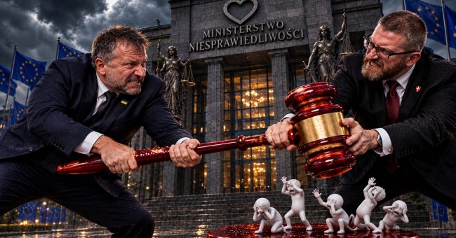 Grzegorz Braun: Wysoki Sądzie, mówiłem tutaj dzisiaj w odniesieniu do zeznań jednego ze świadków, że toczą się różne akcje równoległe i w ramach tej równoległości czytam, że przechodzący w sprawie [&hellip;]