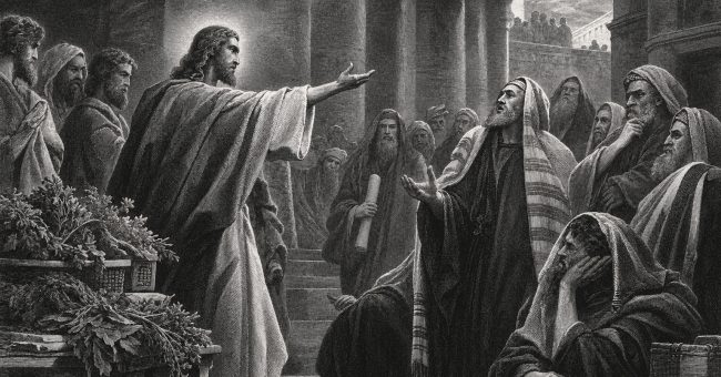 &nbsp; Łk 11,42-46 Jezus powiedział: „Biada wam, faryzeuszom, bo dajecie dziesięcinę z mięty i ruty, i z wszelkiej jarzyny, a pomijacie sprawiedliwość i miłość Bożą. Tymczasem to należało czynić, i [&hellip;]