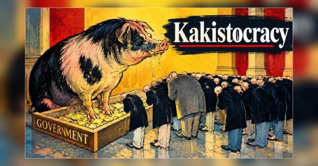 Współczesne państwa mają wrodzoną tendencję do degeneracji w kierunku kakistokracji. Państwo bowiem, z samej swojej natury, dzieli społeczeństwo na dwie klasy – rządzących i rządzonych – i przyznaje rządzącym władzę, [&hellip;]