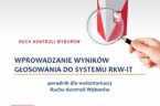 Publikujemy poradnik opisujący koncepcję i obsługę systemu RKW-IT. Poradnik jest przeznaczony dla wolontariuszy RKW i dla wszystkich, którzy zobowiążą się do dostarczenia wyników głosowania oraz fotografii protokołów.   Instrukcja w […]